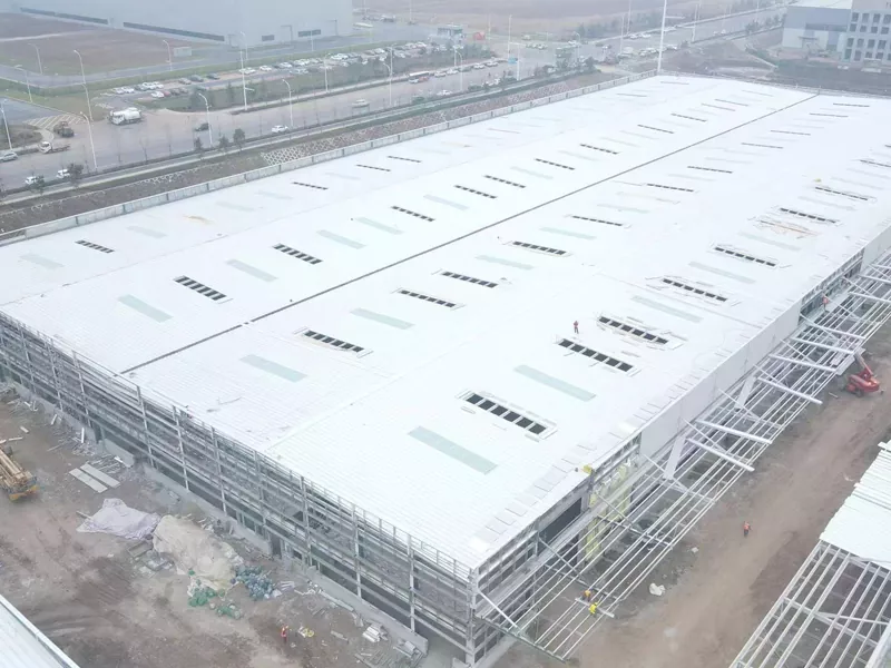 Yakakura Span Steel Structure Construction Sandwich Panel Wall